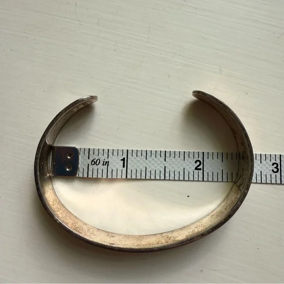 Anna Beck Sterling Silver and Gold Plated Cuff Bracelet